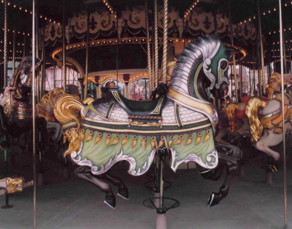 Euro Disney - Scroll Horse